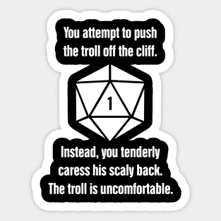 Troll | d20 Roleplaying Game Scenario | Board Game Sticker